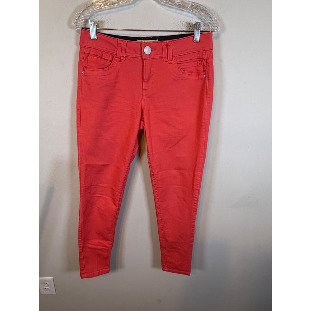Democracy Womens Skinny Pants Ab Technology Coral 6